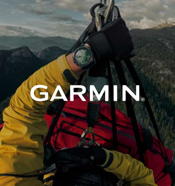 Garmin Logo auf Bild von Fenix 8 pro