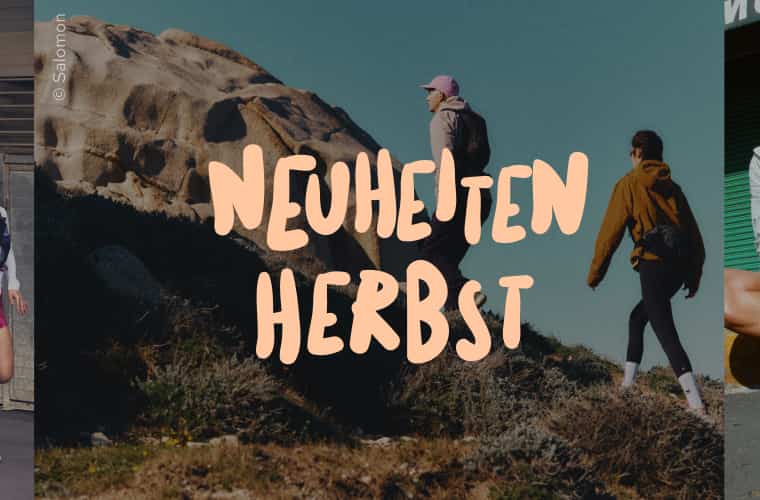 Collage von Wanderer*innen mit Aufschrift 