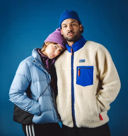 Mann und Frau in aktuellen Lifestyle Outfits